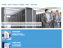 Tablet Screenshot of datacenter-experience.com